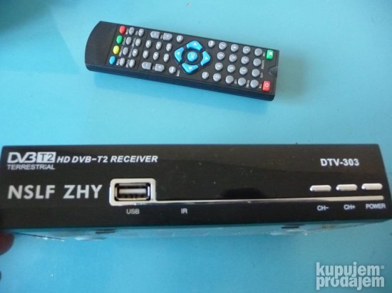 SetTop Box Digitalni Risiver  DTV-303  DVB-T2 Prijemnik