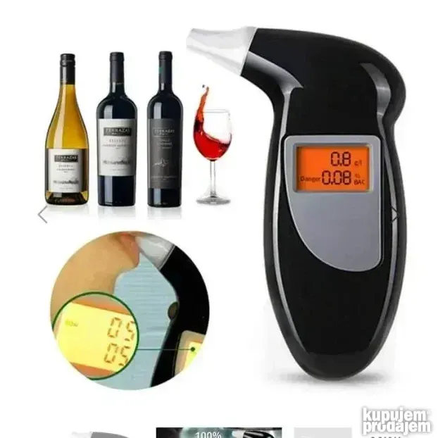 Digitalni alkotest sa zvučnim upozorenjem NOVO