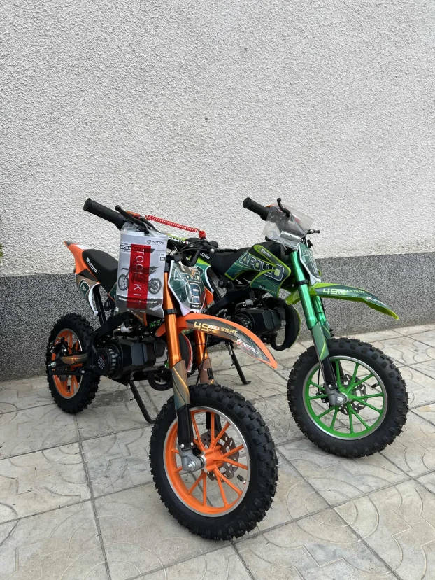 N O V O NITRO Apollo 49cc Pocket Bike!