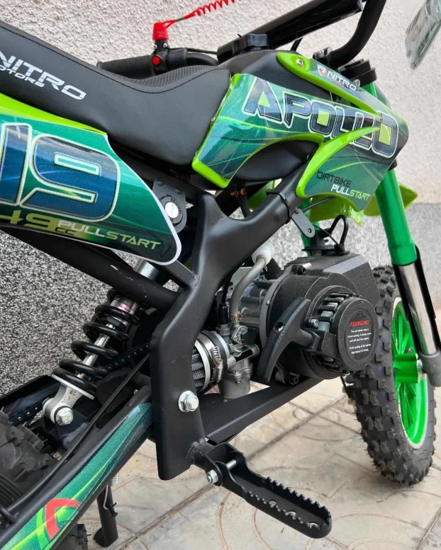 N O V O NITRO Apollo 49cc Pocket Bike!