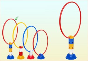 Univerzalna baza sa 3 stubna komada i hulahopom