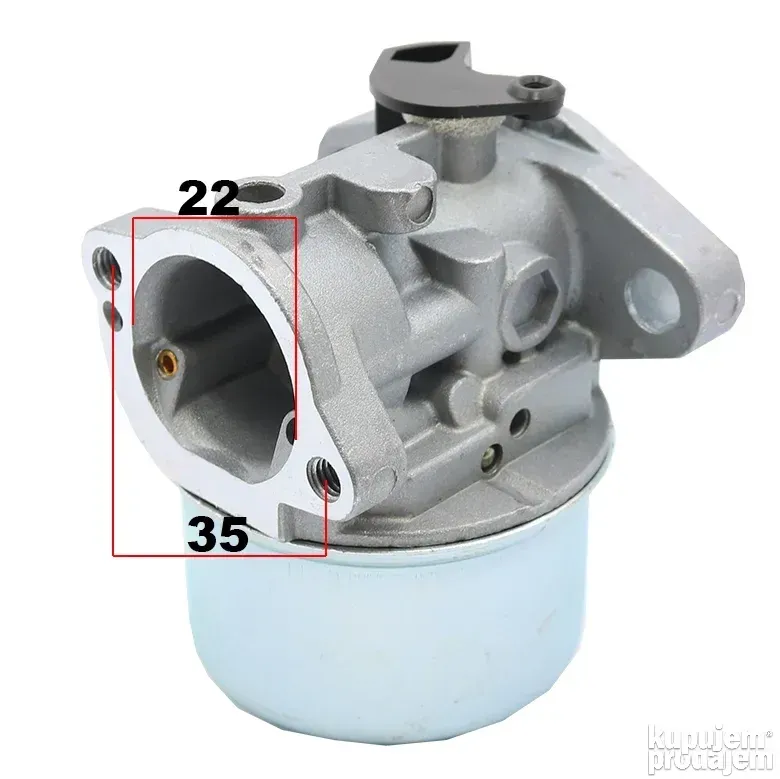 Carburatore HIPA Per Briggs & Stratton 625 6.5 HP – 799868 498170 – Nuovo, 6 Pezzi