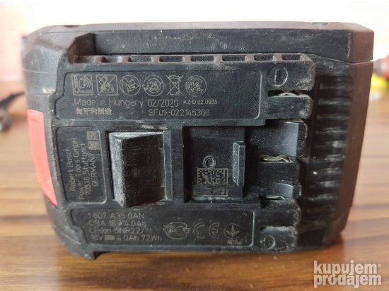 Baterija Bosch ProCORE 18v 4Ah i ProCORE 18v 8ah