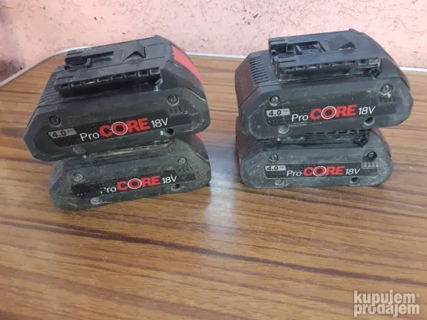 Baterija Bosch ProCORE 18v 4Ah i ProCORE 18v 8ah