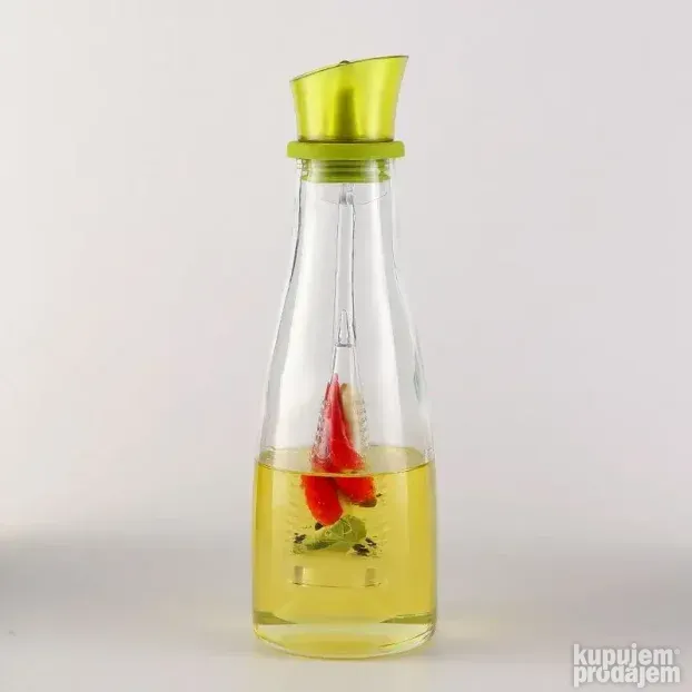 Staklena boca-dozator za ulje i sirce 500ml NOVO