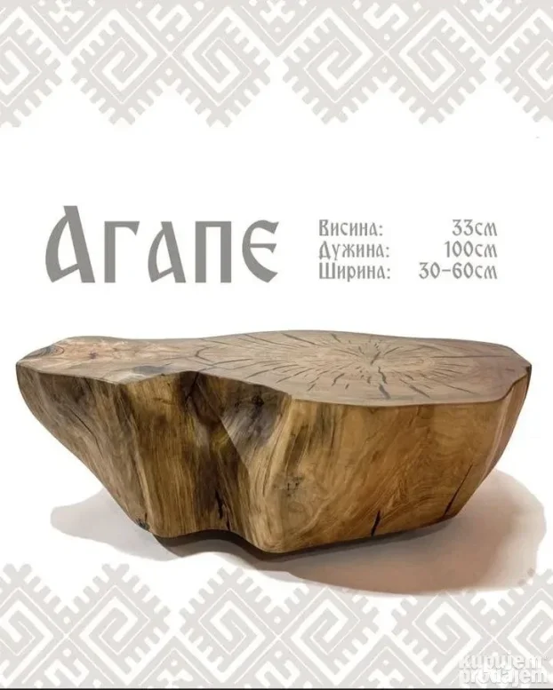 Stolovi od masiva / Stolovi od punog drveta - CENE U OPISU
