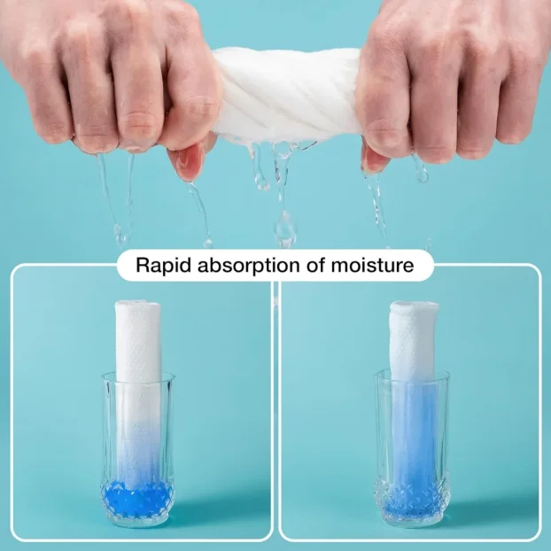 Kompresovani peskir za kupanje 70x140cm beli