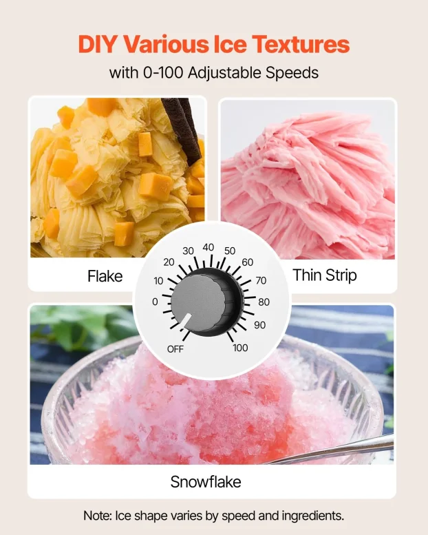 Masina Za Pahuljasti Led Drobljenje Leda 40kg/24h vv