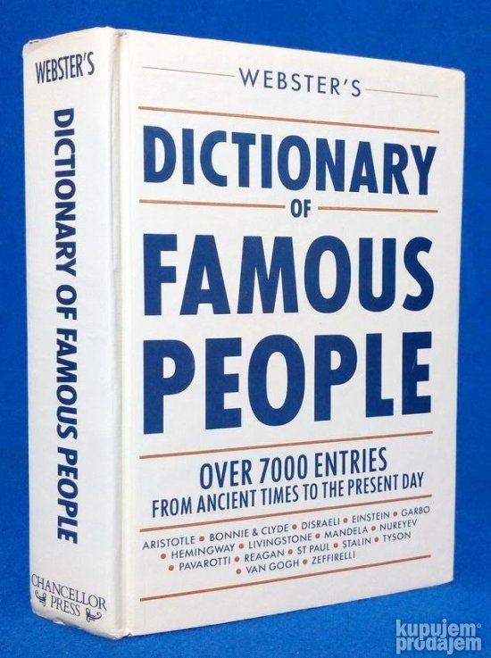 Webster's Dictionary of Famous People
