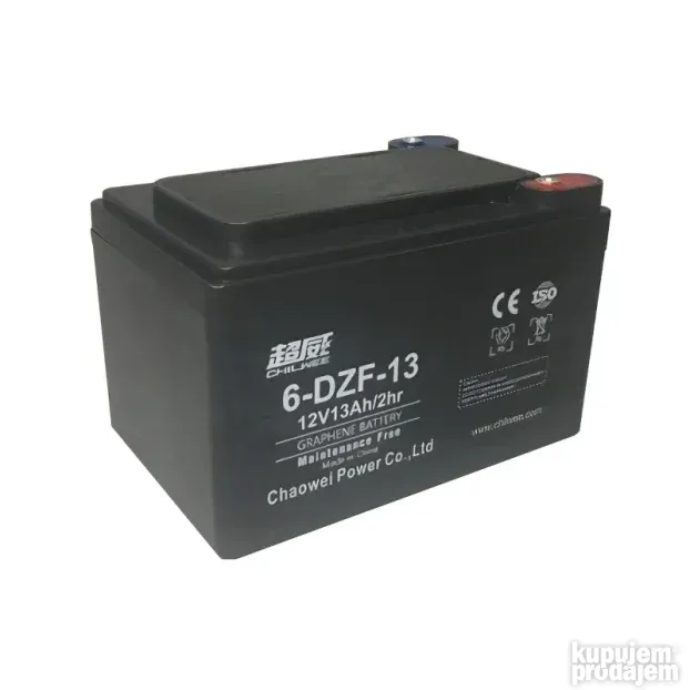 Baterija za električni bicikl 6-DZF-13 12V 13Ah Graphene