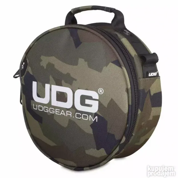 UDG Ultimate DIGI Headphone Bag Black Camo Orange Inside