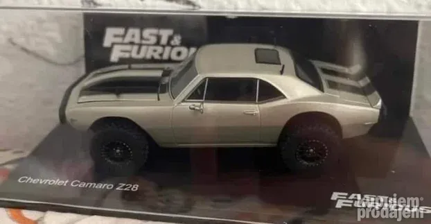 NOVO-Chevrolet Camaro Z28 (1967) Fast and Furious