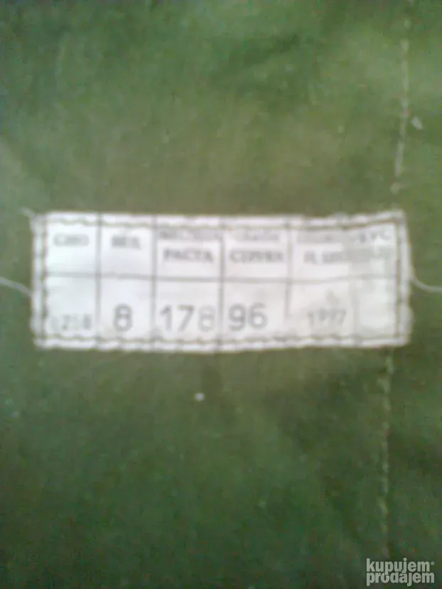 Vojne maskirne pantalone M93