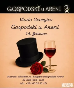 Vlado Georgijev karte za koncert
