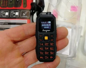 Mini mobilni telefon HOPE M60 Voice changer Dual Sim - Crni
