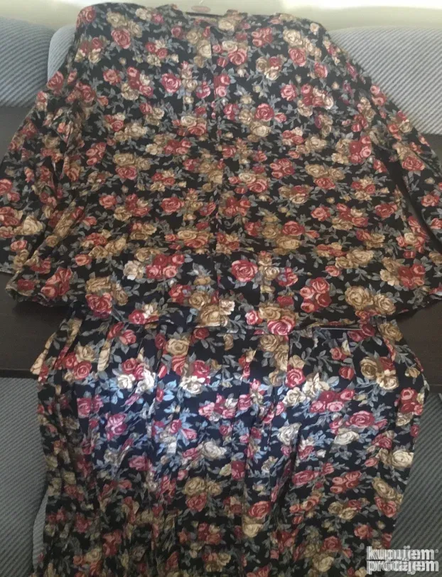 KOMPLET bluza i suknja,šareni,novo,britanski ,br. 48/L
