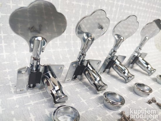 Čivije za bas, slonovo uvo, 4L komplet