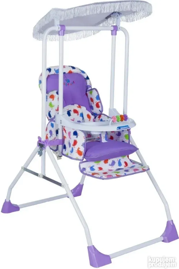 Deciji Ljuljaska sa tendom vise boje lux (Novo)