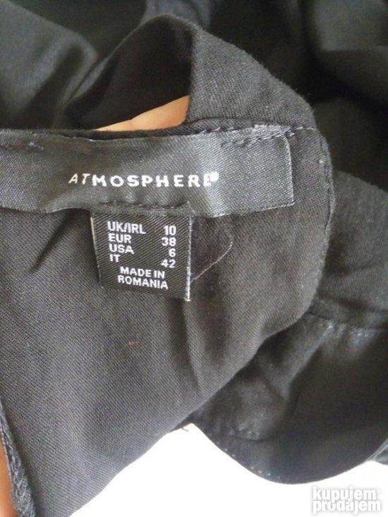 Atmosphere crni kombinezon M