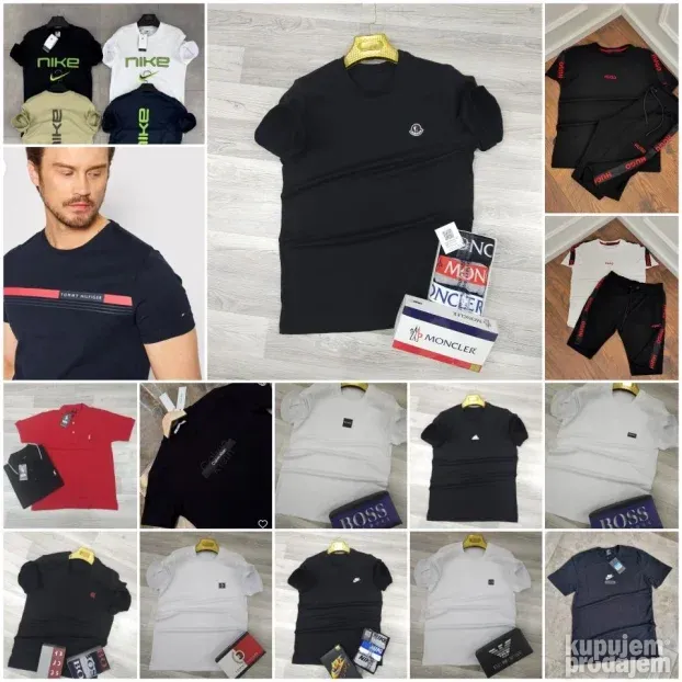 Majice Markirane PAMUK Hugo Nike Lacoste Calvin Klein
