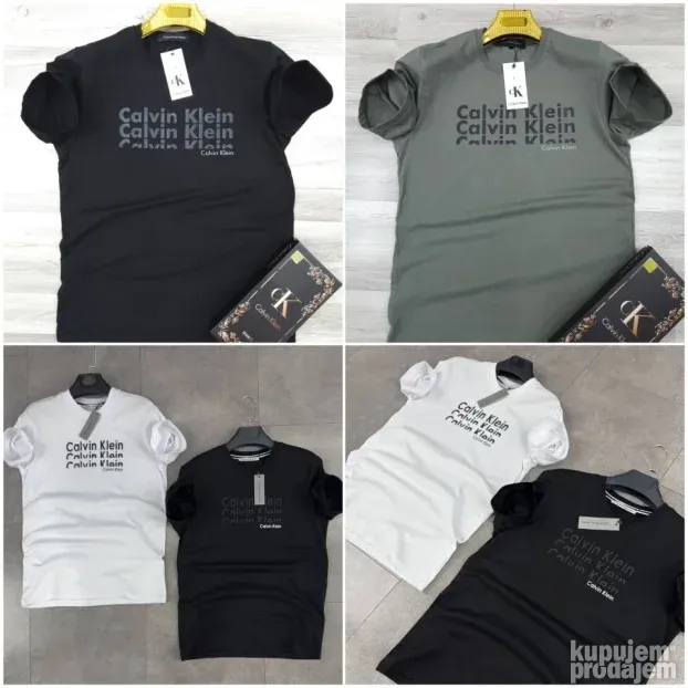Majice Markirane PAMUK Hugo Nike Lacoste Calvin Klein