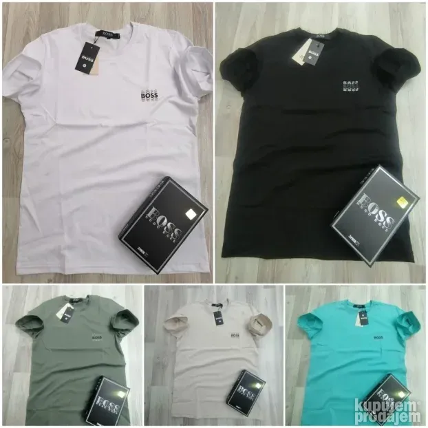Majice Markirane PAMUK Hugo Nike Lacoste Calvin Klein