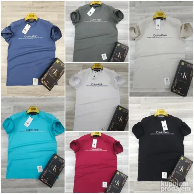 Majice Markirane PAMUK Hugo Nike Lacoste Calvin Klein