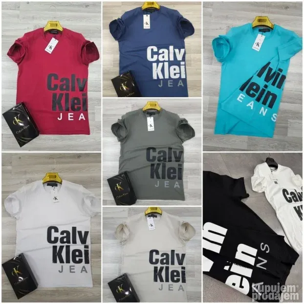 Majice Markirane PAMUK Hugo Nike Lacoste Calvin Klein