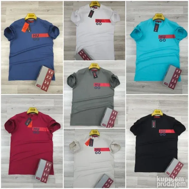 Majice Markirane PAMUK Hugo Nike Lacoste Calvin Klein