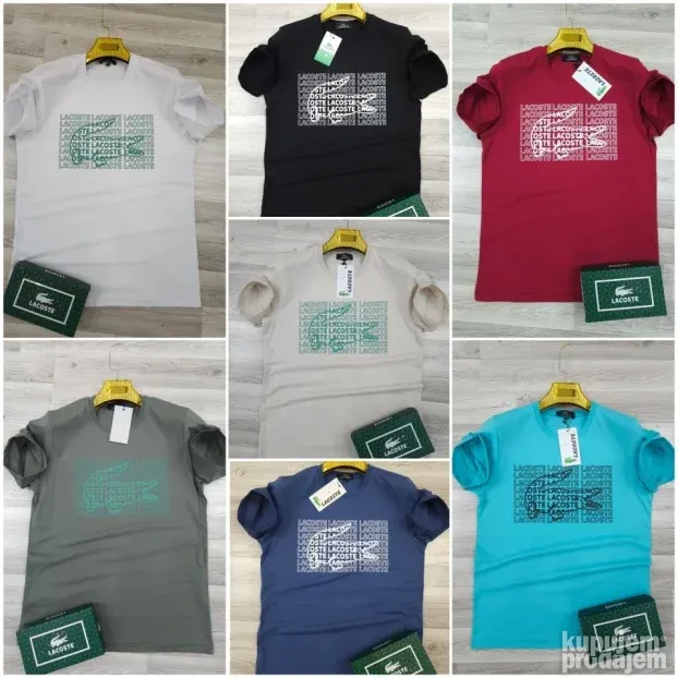 Majice Markirane PAMUK Hugo Nike Lacoste Calvin Klein