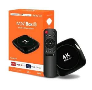 Smart Tv Box MX 10 4k ultra NOVO