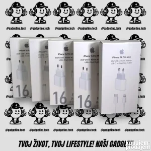 iPhone 14 Pro Max adapter i kabl