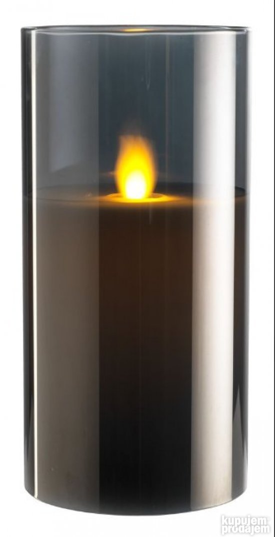 NOVO! Dekorativna LED Sveća Sa TAJMEROM P15xV25 cm