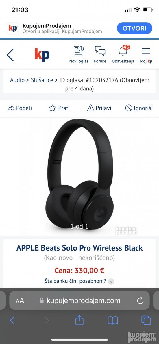 Apple Beats Solo Pro Wireless ( Original )