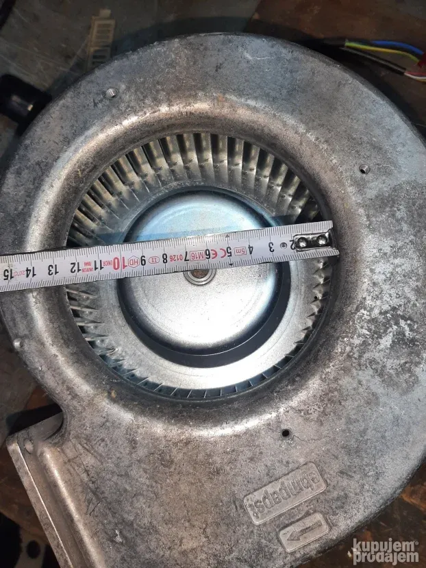 Turbine sa stelovanjem brzine 0,115 kw 2950 o/min