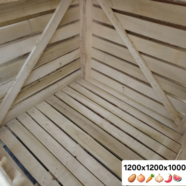 Box Palete - kosevi sanduci za voće i povrće 1200x1200x1000