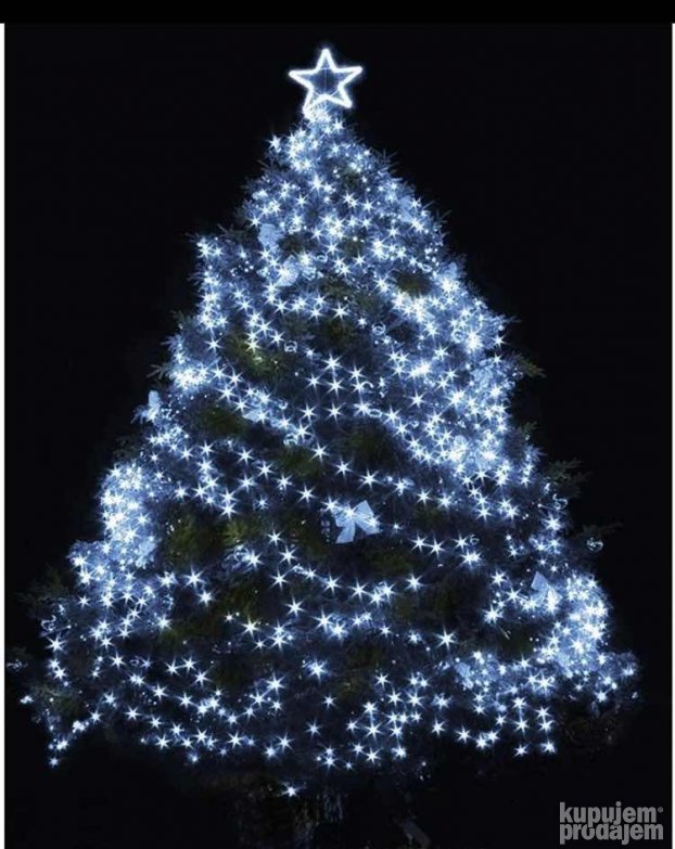 Led sijalice od 100m vodootporne bele i zute