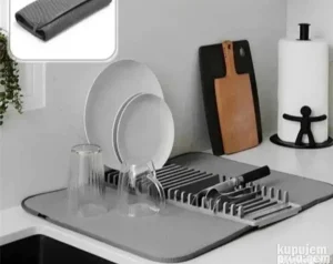 Prostirka za lakse cedjenje sudova