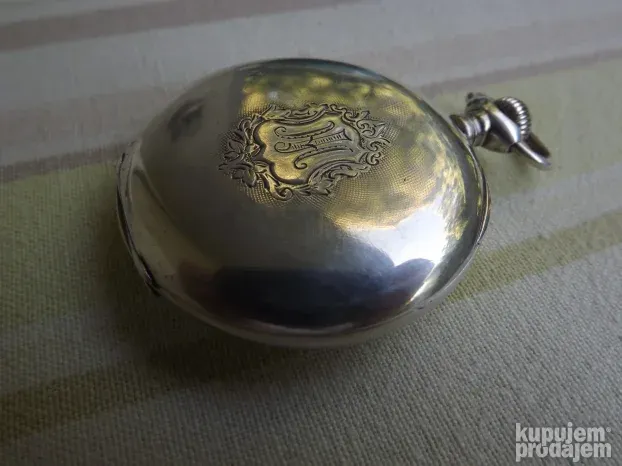 ZENITH srebrni džepni sat