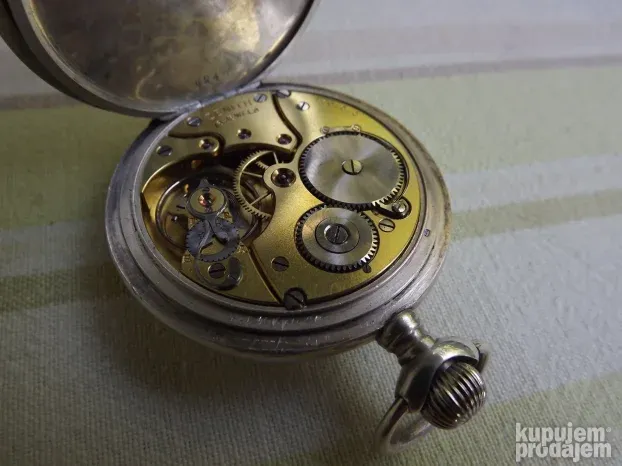 ZENITH srebrni džepni sat