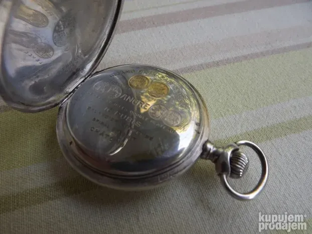 ZENITH srebrni džepni sat