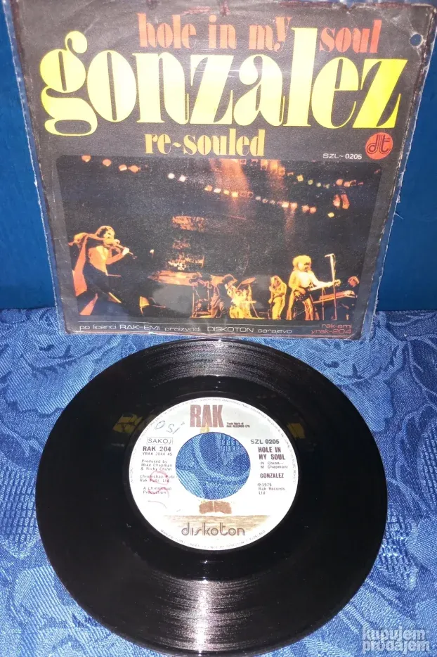 Gonzalez  -  Hole In My Soul / Re-Souled
