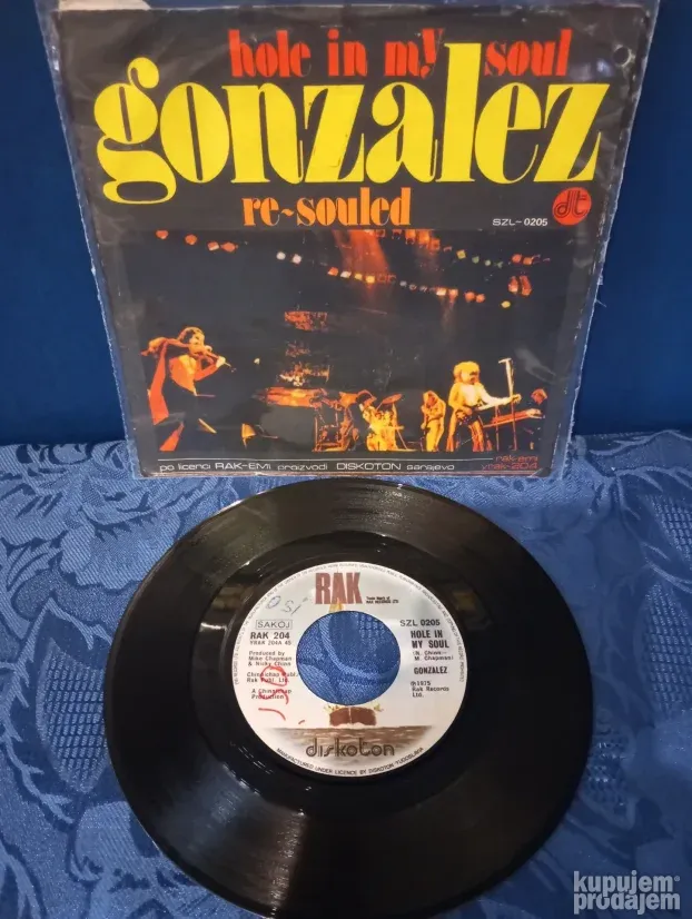 Gonzalez  -  Hole In My Soul / Re-Souled