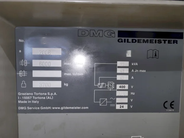 CNC Strug DMG - Gildemeister CTX 320 linear (2006) Holandija