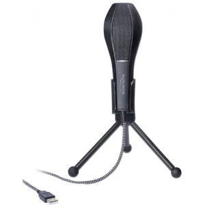 Delock 65939 Usb Condensing Microphone Desktop Plinth