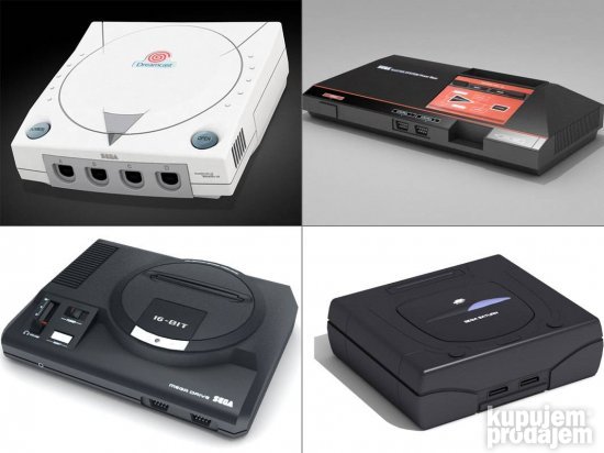 Otkupljujem Sega Konzole - Saturn-Genesis-Dreamcast