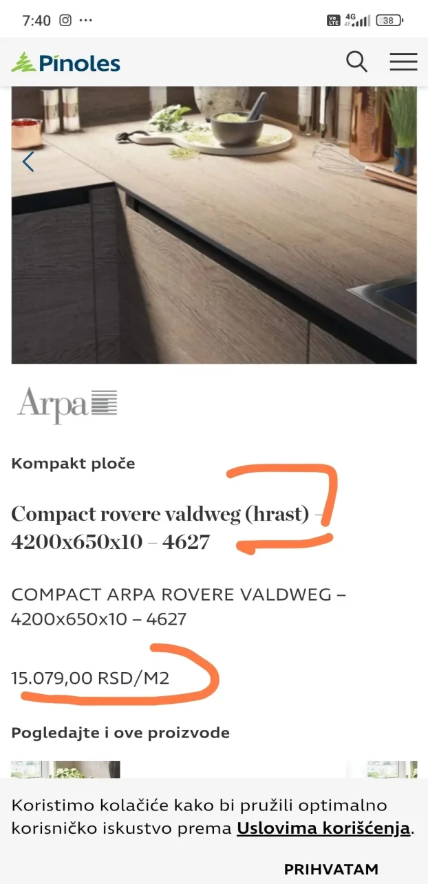 Kompakt ploce