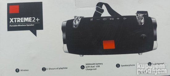 JBL Zvučnik JBL Bluetooth XTREME 2+ NOVO-JBL Zvučnik JBL