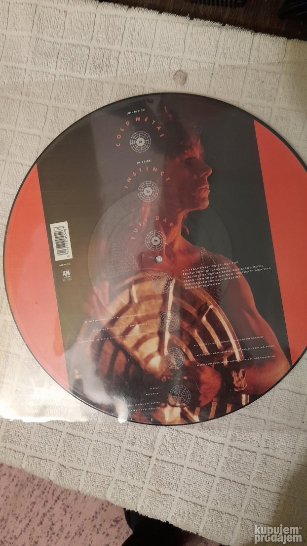 Iggy Pop Cold metal picture disc