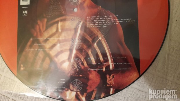 Iggy Pop Cold metal picture disc
